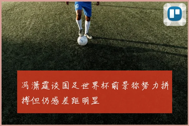 冯潇霆谈国足世界杯前景称努力拼搏但仍感差距明显